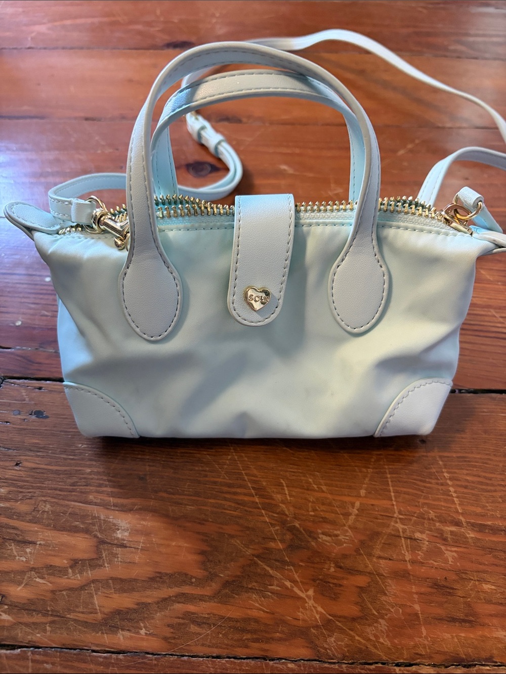 Stoney Clover Pouchette Light Blue Women's Mini Satchel Bag